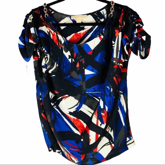 Michael Kors Tops - Michael Kors Cold Shoulder Tunic Size M